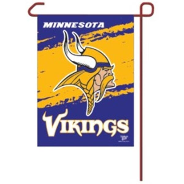 Caseys Minnesota Vikings Flag 12x18 Garden Style 2 Sided 3208508373